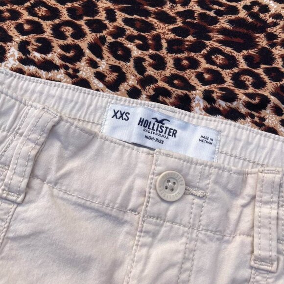 khaki cargo mini skirt - Picture 6 of 7